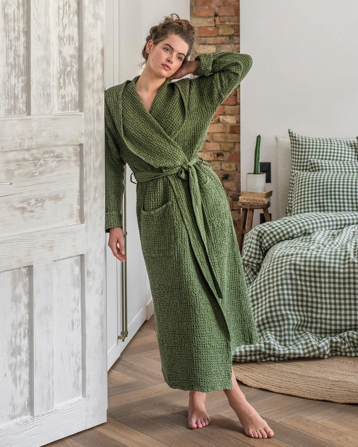 Hemp bathrobe